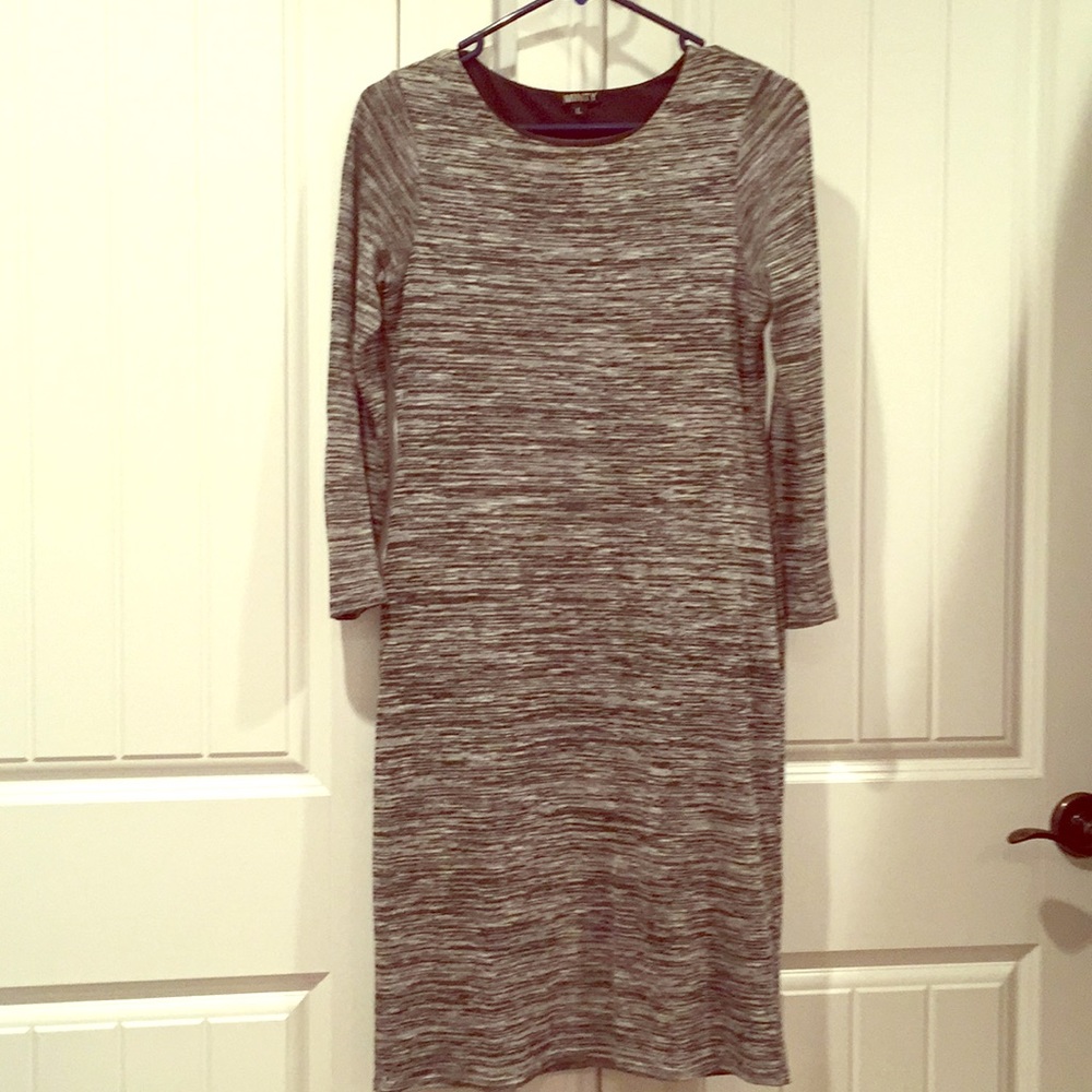 Nordstrom Gray Pullover Dress